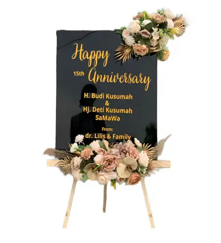 Papan Bunga Akrilik Bakah